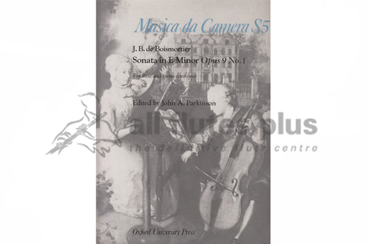 Boismortier Sonata in E Minor Opus 9 No 1- Flute and Basso Continuo
