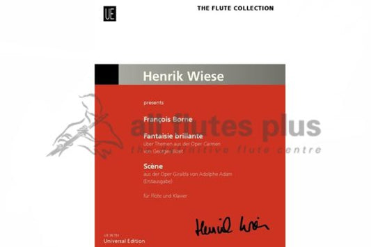 Borne Fantaisie Brillante for Flute and Piano- Universal Edition