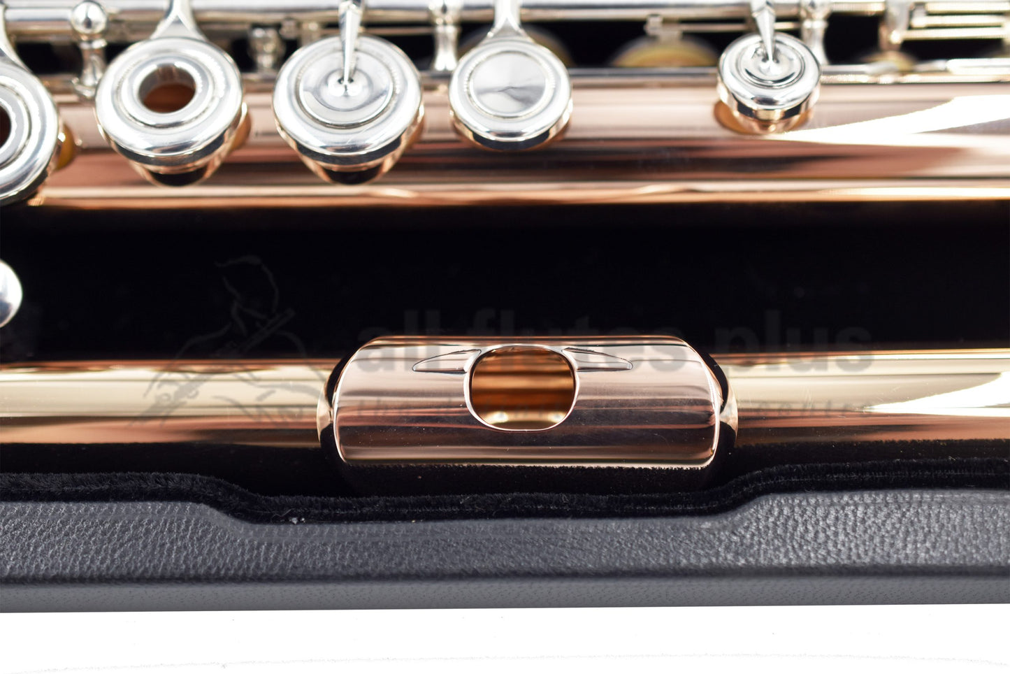 Brannen-Cooper 14K Rose Gold Pre-Owned Flute with 18K Rose Gold Lafin Headjoint-c9013