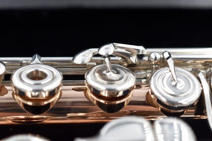 Brannen-Cooper 14K Rose Gold Pre-Owned Flute with 18K Rose Gold Lafin Headjoint-c9013