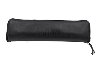 Black Burkart soft case cover for flute 