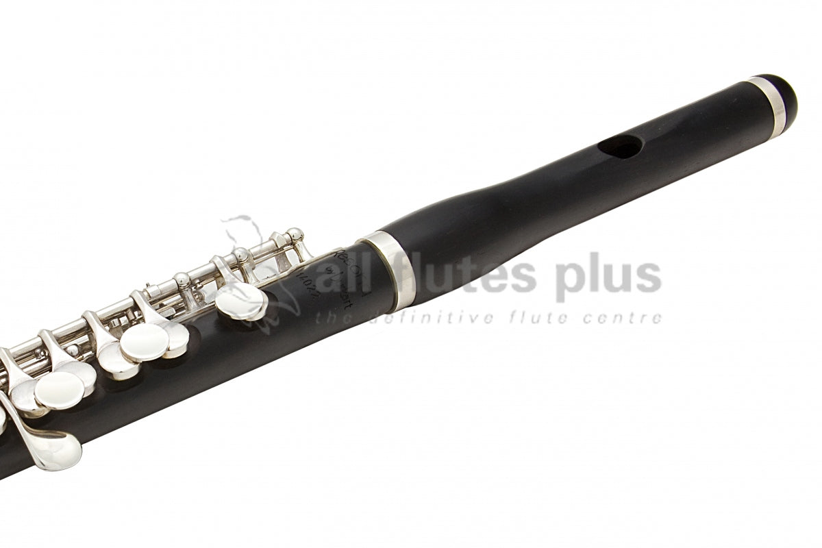 Burkart Resona Piccolo close up of headjoint