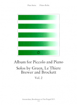 Album for Piccolo and Piano-Broekmans