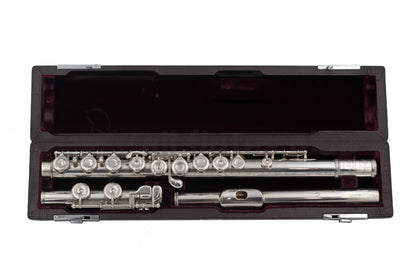 Muramatsu AD All Silver Flute Closed Holes C Footjoint Pre-owned C7786