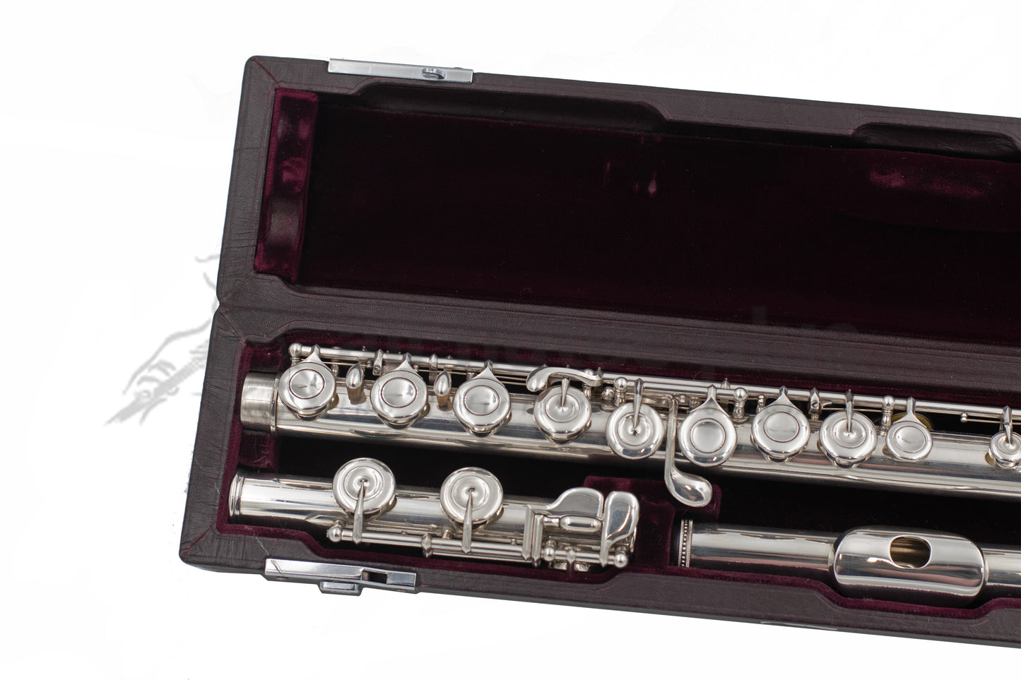Muramatsu AD All Silver Flute Closed Holes C Footjoint Pre-owned C7786