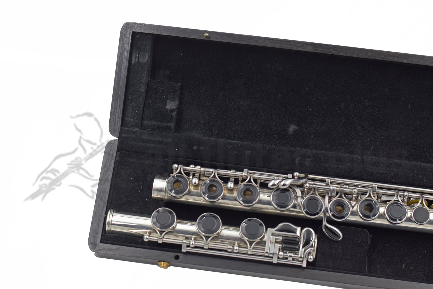 Stephen Wessel Handmade Silver Flute with Stainless Steel Mechanism ROEB Pre-owned c7795