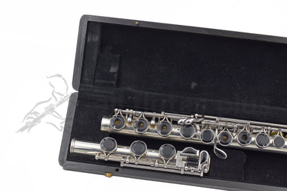 Stephen Wessel Handmade Silver Flute with Stainless Steel Mechanism ROEB Pre-owned c7795