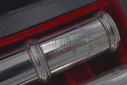 Juan Arista Full Silver Handmade Pre-Owned Flute C7859