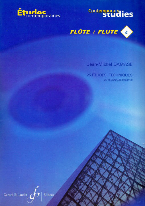 Damase- 25 Technical Studies for Flute (Billaudot)