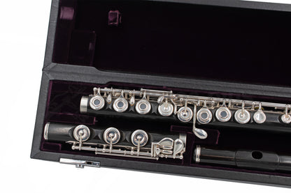 Sankyo Grenadilla Handmade Flute Pre-owned ROEB C7834