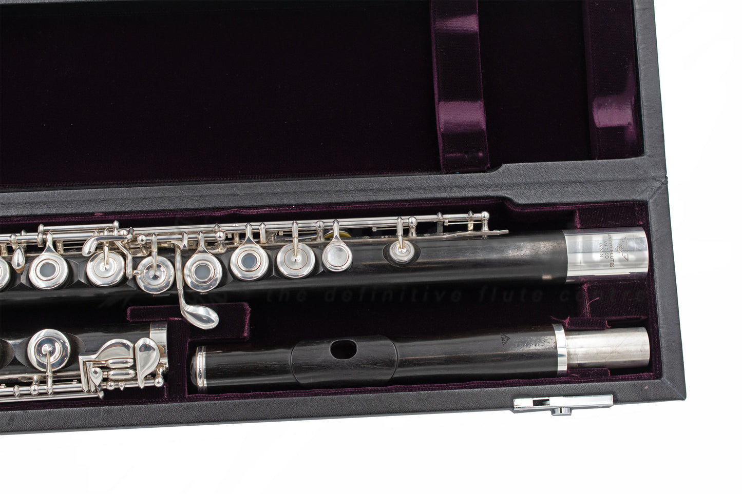 Sankyo Grenadilla Handmade Flute Pre-owned ROEB C7834