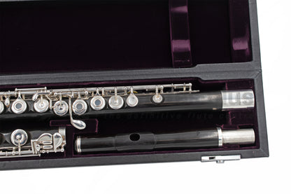 Sankyo Grenadilla Handmade Flute Pre-owned ROEB C7834