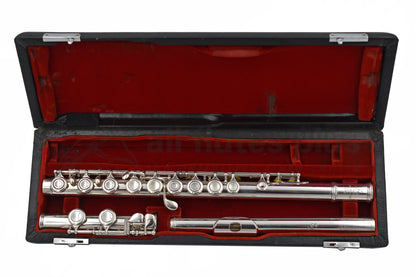 Pre-owned Oston-Brannen Full Silver Flute C7852