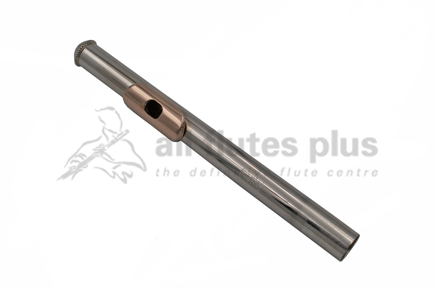 Haynes .900 Silver Pre-owned Headjoint with 14K Lip Plate and Platinum Riser C7863