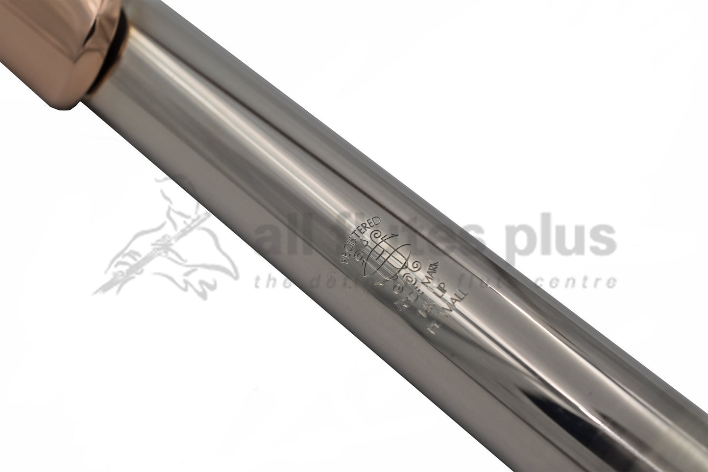 Haynes .900 Silver Pre-owned Headjoint with 14K Lip Plate and Platinum Riser C7863