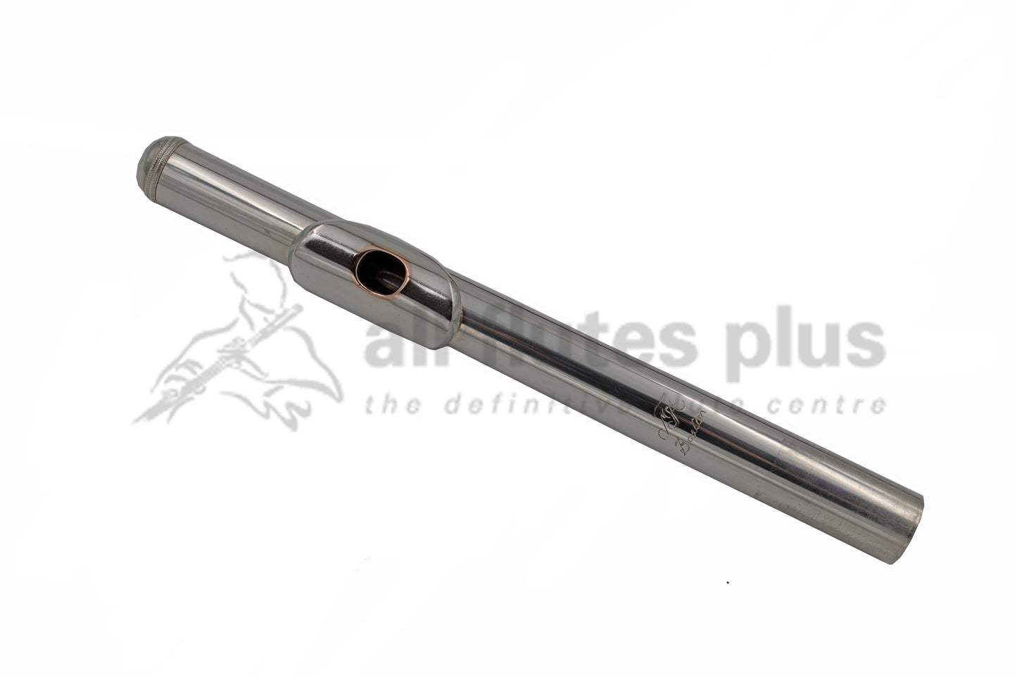 Miguel Arista Headjoint .925 silver with 14K gold riser on a white background.