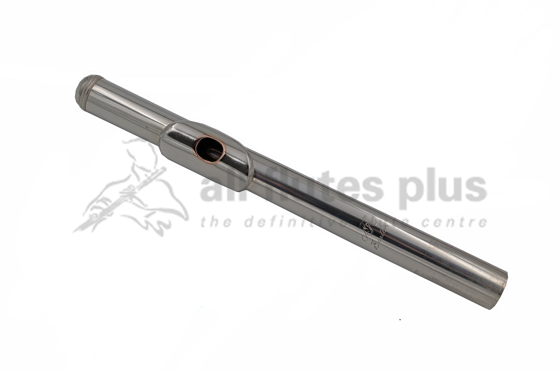 Miguel Arista Headjoint .925 silver with 14K gold riser on a white background.