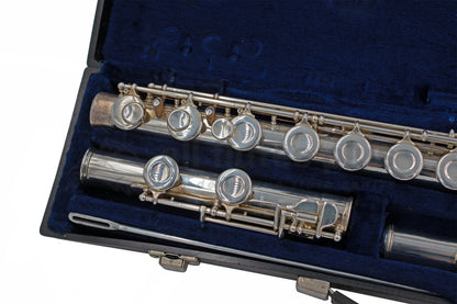Armstrong Alto Flute with Silver Headjoint In line Pre-owned C7881