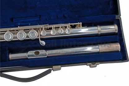 Armstrong Alto Flute with Silver Headjoint In line Pre-owned C7881