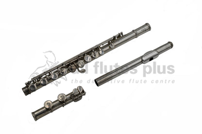 Albert Cooper Handmade Silver Closed Hole Flute Pre-owned Embouchure re-cut by Andrew Oxley C7909