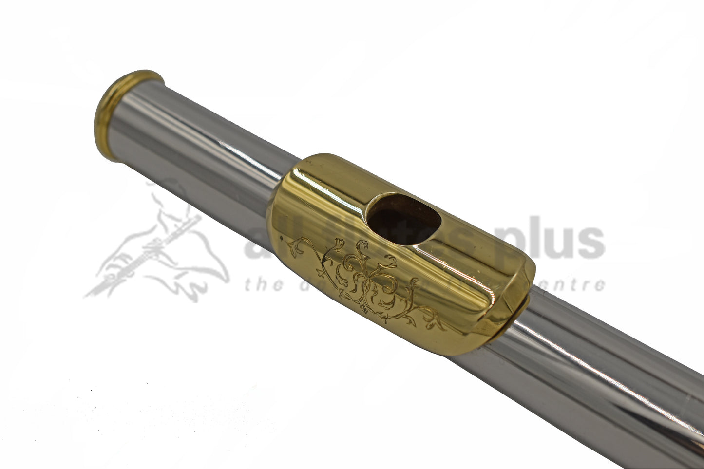 William Simmons Platinum Headjoint with Gold Lip, Riser, and Crown Pre-owned C7916