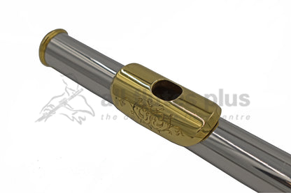 William Simmons Platinum Headjoint with Gold Lip, Riser, and Crown Pre-owned C7916