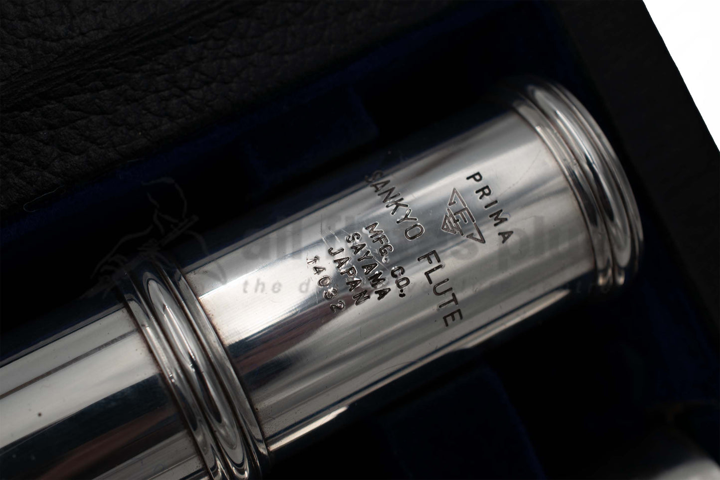 Pre-owned Sankyo silver plated Alto Flute with .925 Silver Headjoint and Albert Cooper lip plate C7941