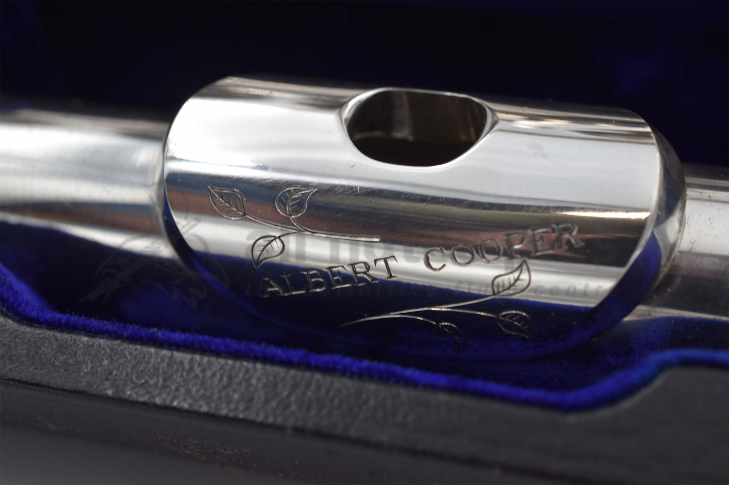Pre-owned Sankyo silver plated Alto Flute with .925 Silver Headjoint and Albert Cooper lip plate C7941