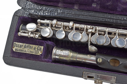 Oscar Adler Grenadilla Piccolo with Reform Lip Metal Headjoint Pre-owned C7951