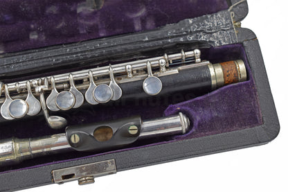 Oscar Adler Grenadilla Piccolo with Reform Lip Metal Headjoint Pre-owned C7951