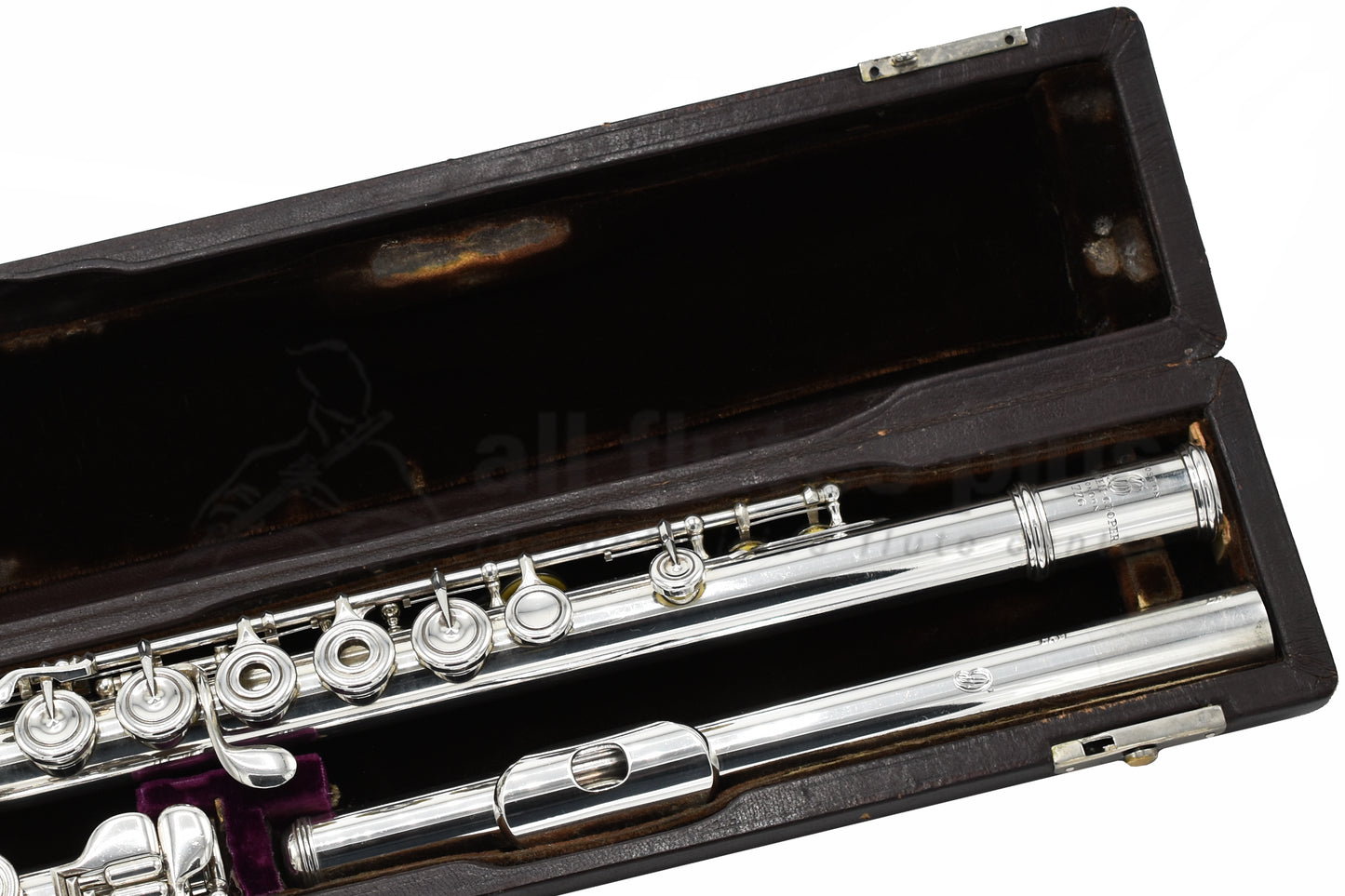 Pre-owned Brannen-Cooper .925 Silver Flute with inline G C7959