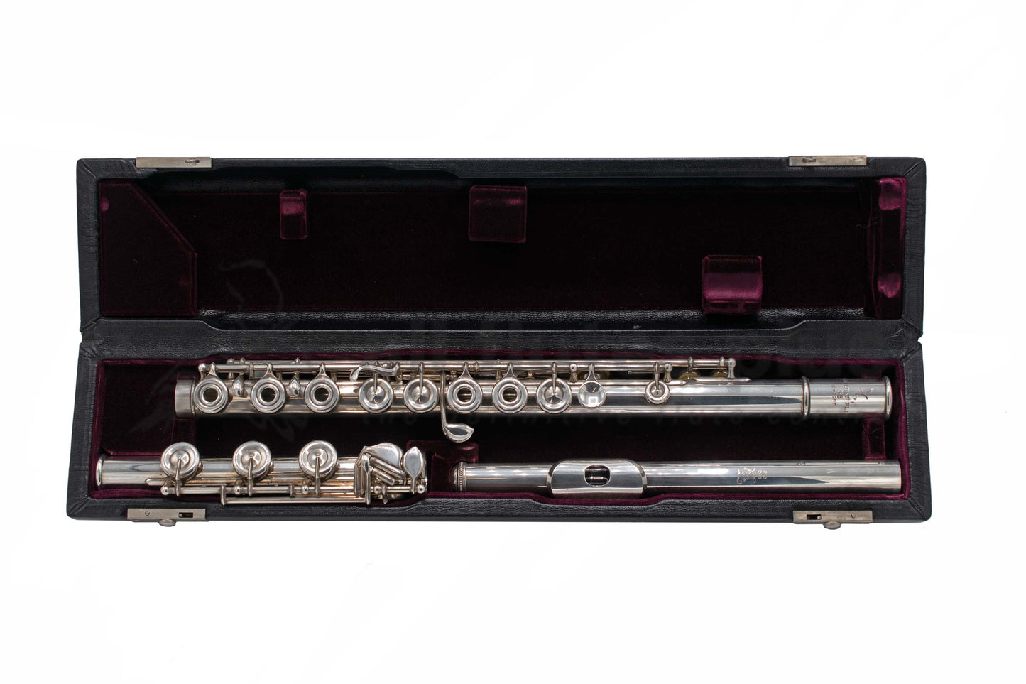 John Lunn Full Silver Handmade Flute with .950 Silver Nagahara Headjoint Pre-Owned C7967