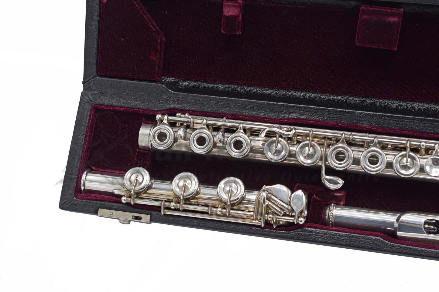 John Lunn Full Silver Handmade Flute with .950 Silver Nagahara Headjoint Pre-Owned C7967