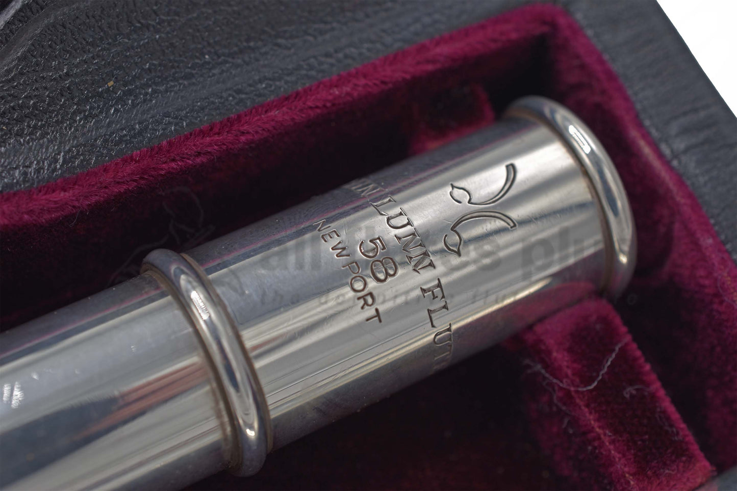 John Lunn Full Silver Handmade Flute with .950 Silver Nagahara Headjoint Pre-Owned C7967
