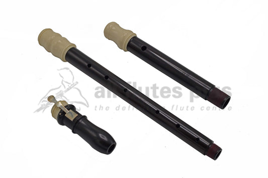 Pre-owned Martin Wenner J.Hotteterre Grenadilla Wood Baroque Flute, A=392 Pitch, C7970