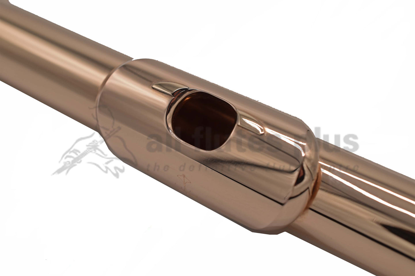 Pre-owned J.R.Lafin Headjoint 14K Rose Gold Headjoint with Alder Wings C7983