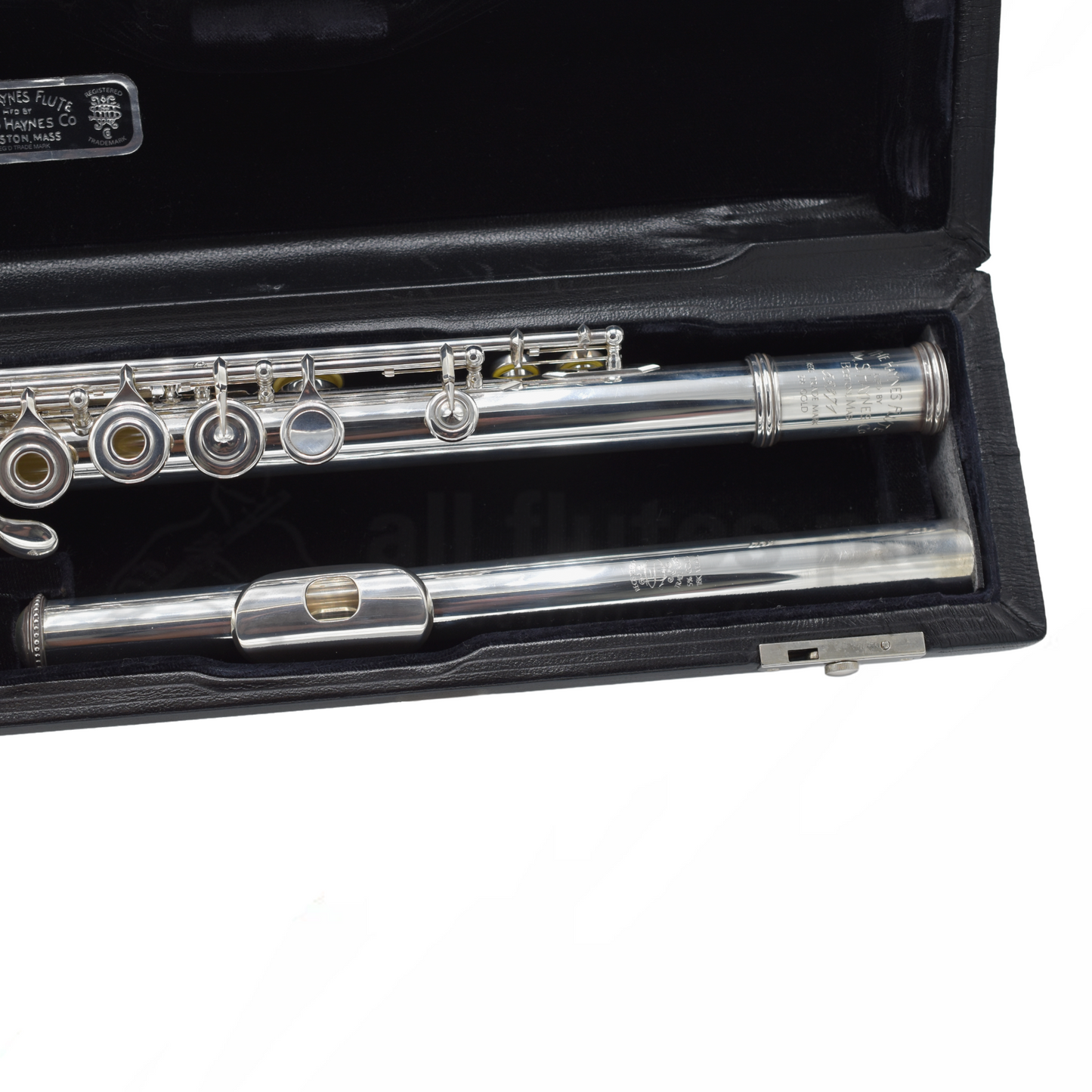 Pre-owned Haynes Handmade Custom 5% Gold Flute with 18K Riser C7997