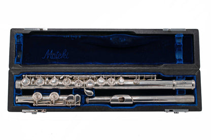 Mateki MO-051 All Silver Pre-owned Flute C8007