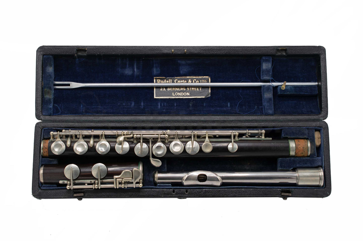 Pre-owned Rudall Carte & Co Ltd Wooden Flute C8013