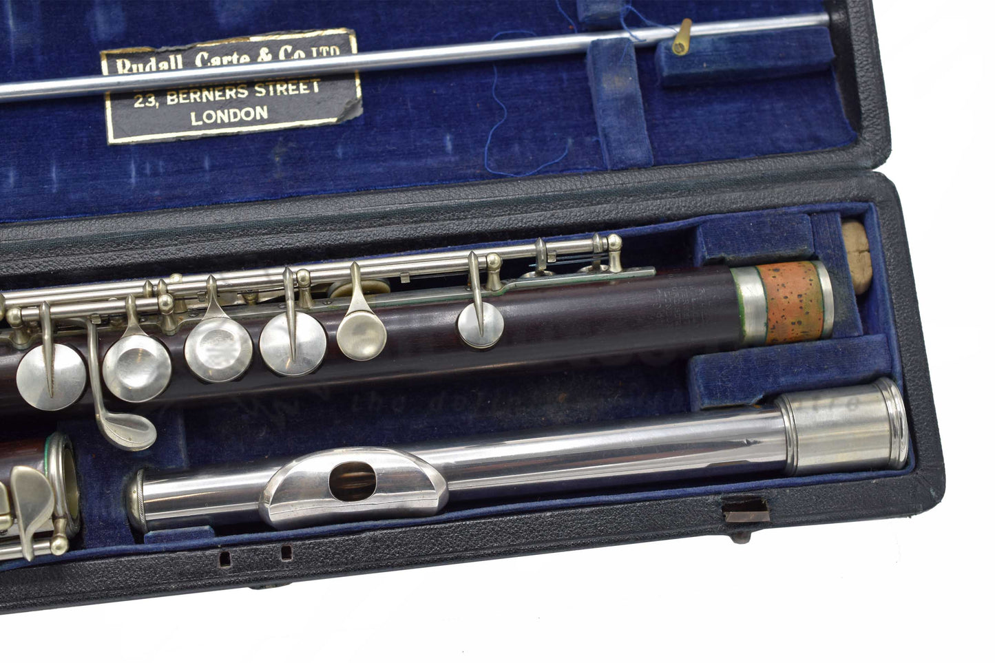 Pre-owned Rudall Carte & Co Ltd Wooden Flute C8013