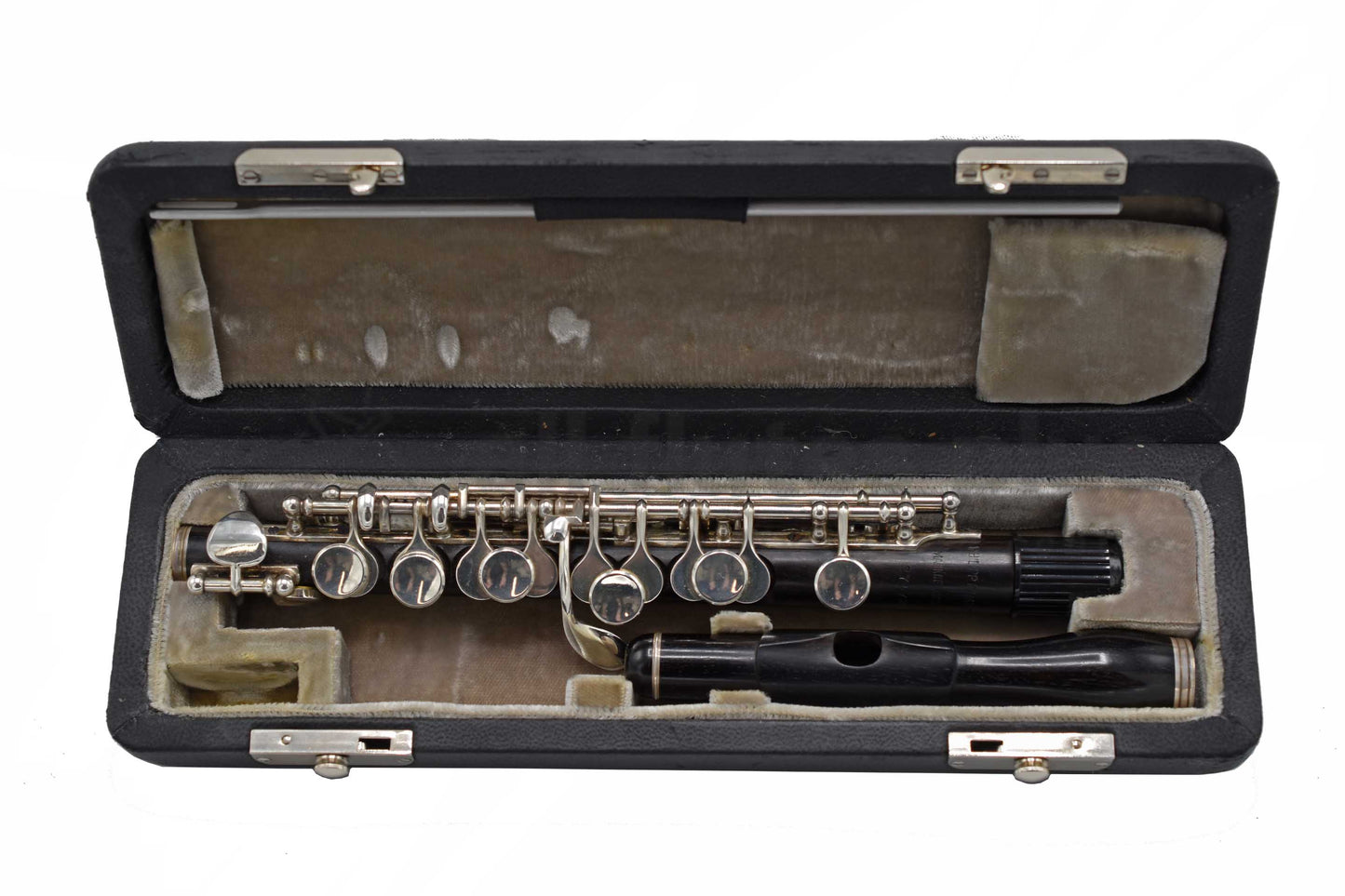 Pre-owned P.Hammig Grenadilla Wood Piccolo with Thin Wall Reform Headjoint C8017