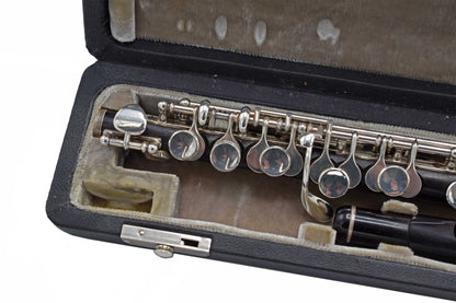 Pre-owned P.Hammig Grenadilla Wood Piccolo with Thin Wall Reform Headjoint C8017