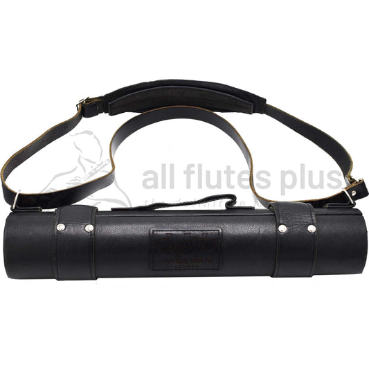 Pre-owned Wiseman Flute & Piccolo Case with Black Gold Interior C8044