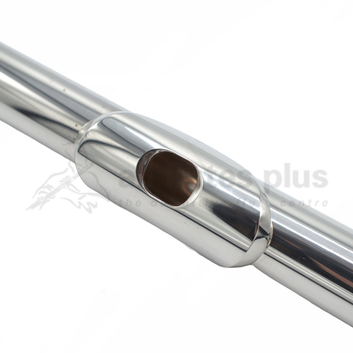 Pre-owned Brannen Silver Epoch Headjoint with 14K Gold Riser C8068