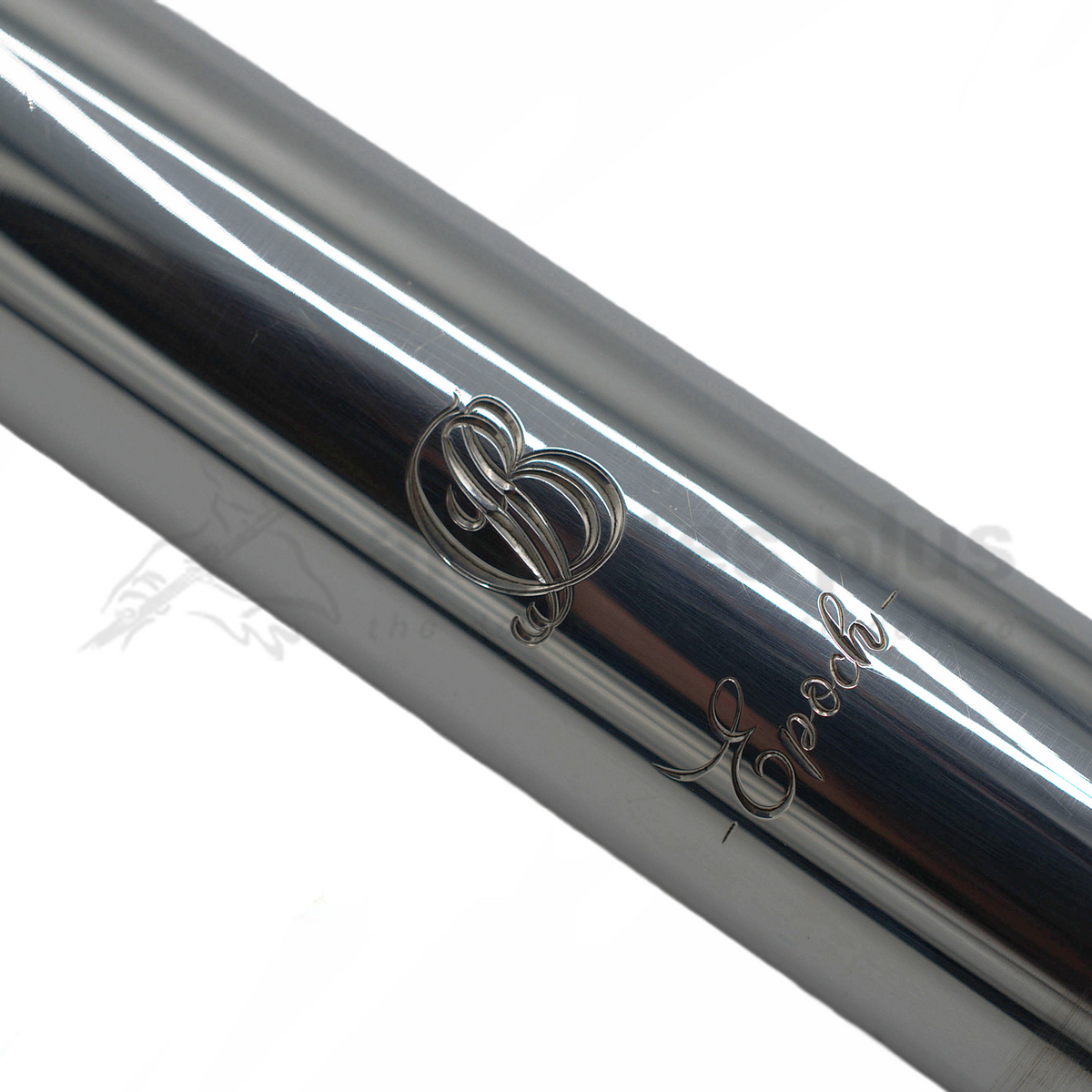 Pre-owned Brannen Silver Epoch Headjoint with 14K Gold Riser C8068