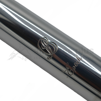 Pre-owned Brannen Silver Epoch Headjoint with 14K Gold Riser C8068