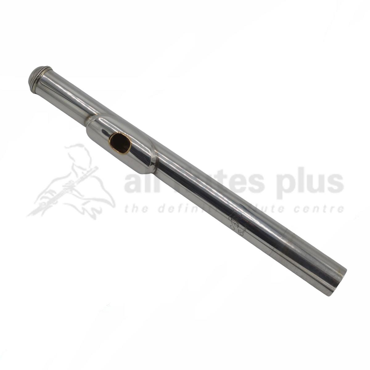 Pre-owned Miguel Arista .925 Silver Headjoint with 14K Riser C8113