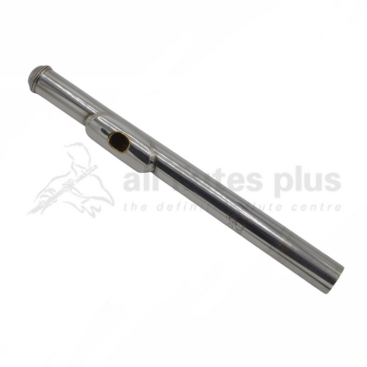 Pre-owned Miguel Arista .925 Silver Headjoint with 14K Riser C8113