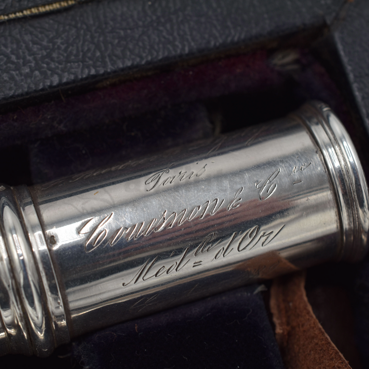 Pre-owned Florentin Barbier Handmade Flute C8133