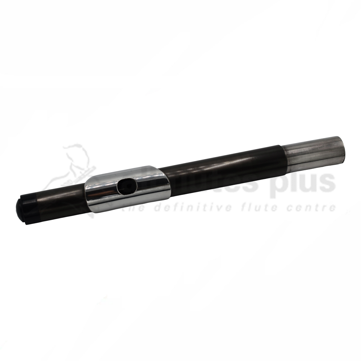 Pre-owned Matit Bros Carbon Fibre Tubing Headjoint with Silver Lip Plate & Riser C8137